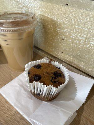 Gluten free blueberry muffin