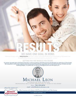 Michael Leon - Realty Executives Desert Lifestyles