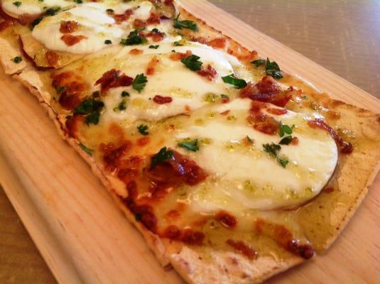 One of our delicious flatbreads - perfect to share as a starter or a meal on its own!