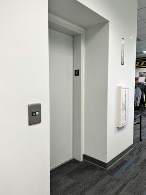 Elevator from first floor