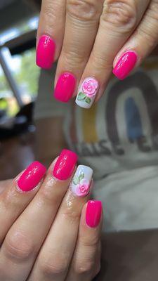 Acrylic nails 3D