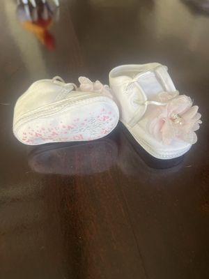 Amazon purchased shoes with cheep flower and glitter glue