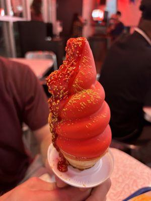 Cherry Dip Cone