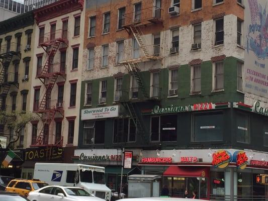 CASIANO's is next door to Johnny Rockets on 3Ave/East 56 Street