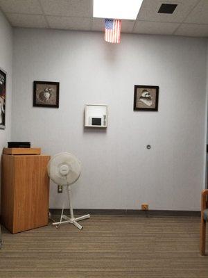 One of the exam rooms