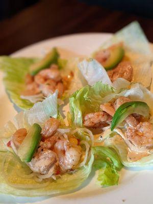 Shrimp Lettuce Wraps $14