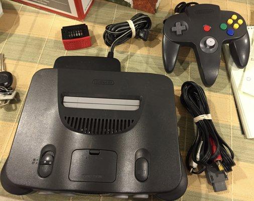 Classic Dark Grey N64