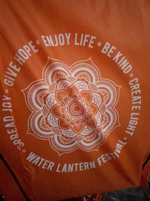 Water Lantern Festival Bag