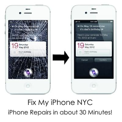 iPhone Repairs in about 30 minutes!