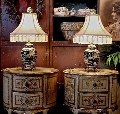 Florentine bedside tables