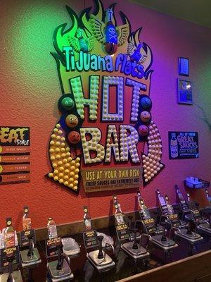 Hot Sauce Bar