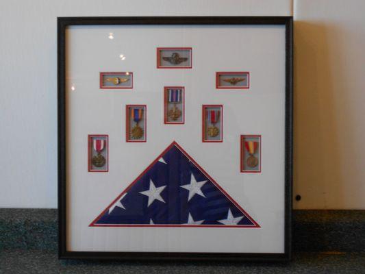 shadow boxes for veterans are always 15% off. thank you for your service