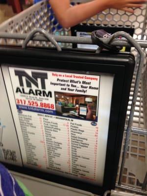 TNT Alarm at the local Kroger