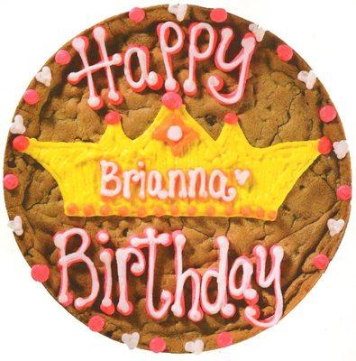 The Best Birthday Surprise! Customize a Giant 12" Decorated Cookie for Only $19.95