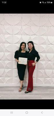 Permanent Makeup course with PhiBrow Grand Master, Jasmine Phan.  She's the best!