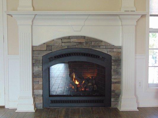 Gas fireplace