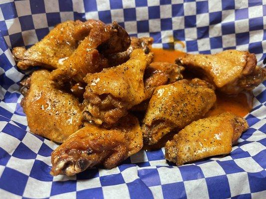 Mild lemon pepper wings