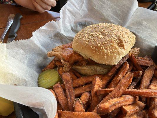 Buffalo chicken sandwich