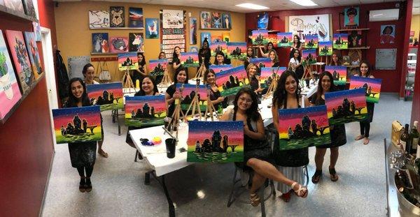 Book your next private painting party with us!