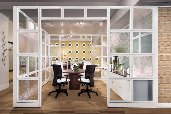 Modular office walls and partition dividers