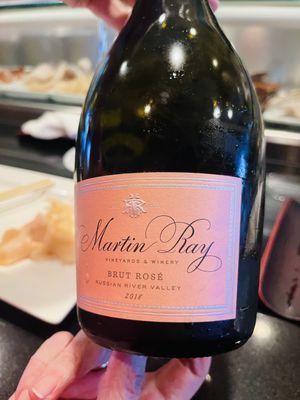 Sparkling wine by Martin Ray