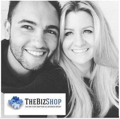 The Biz Shop Co-Founders, Mike and Katie