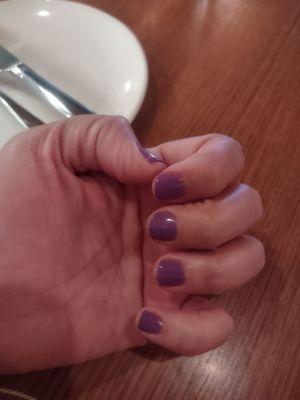 Non-toxic nail polish regular manicure