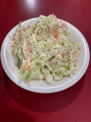 Who doesn't love a good side of slaw from a country diner