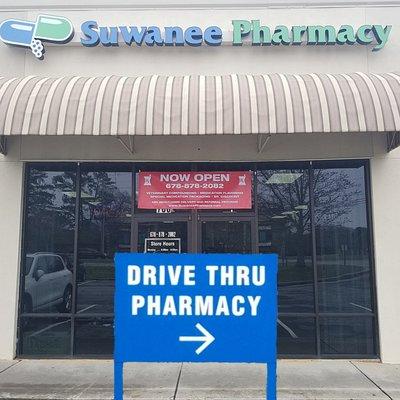 Store Front with convenient Drive Thru Window