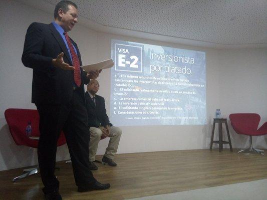 Recent presentation on US Immigration at the Catholic University, Recife, Brazil.