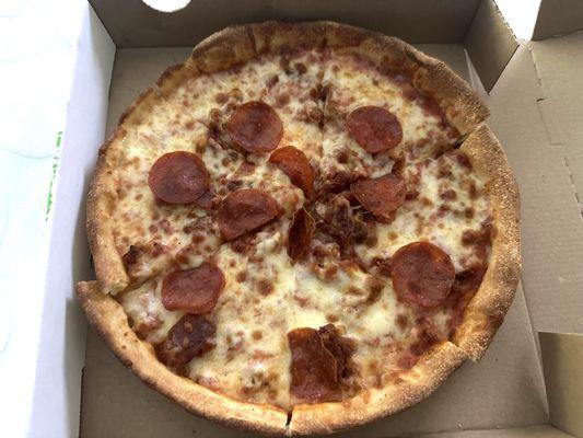 Small Pizza with Pepperoni and Bacon