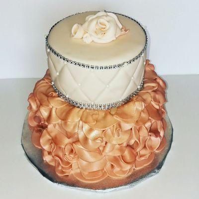 Beauty in cake.