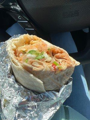 Chicken regular burrito