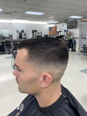 Medium Bald Fade