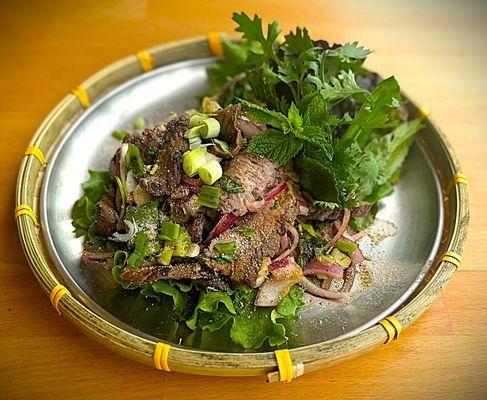 Water Fall Beef Salad