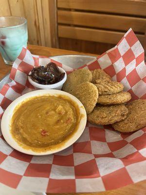 Fried green tomatoes