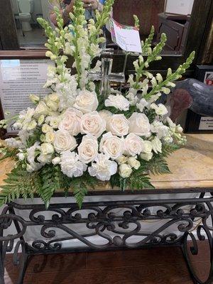 Crystal Cross Bouquet- Premium