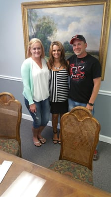 Congratulations Jason and Jenny Edge on your new home!!