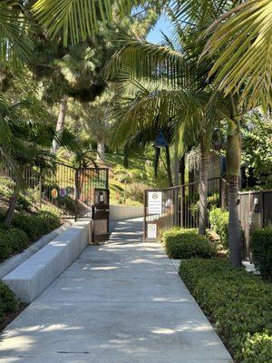 Entrance to Swim School