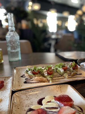 Caprese Avocado Toast