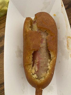 They consider this a fresh corn dog.