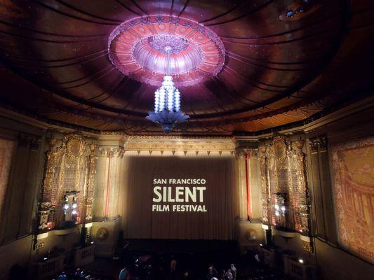 View from balcony upstairs (Castro Theatre)