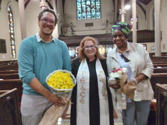 Sunday service 6/11/2023. Members of CCNY with their brightest smiles and good hearts.