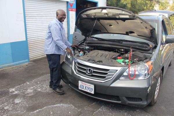 Owner and Head Mechanic Vi offers over 25 years of expertise and service