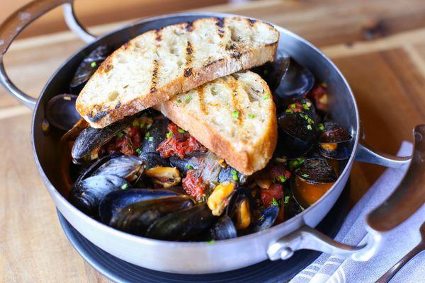 Mussels all' Amatriciana