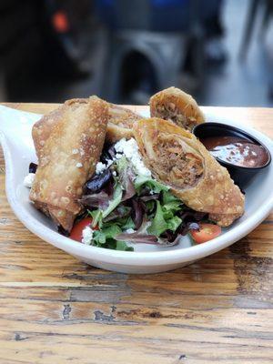 Pulled Pork Egg Rolls