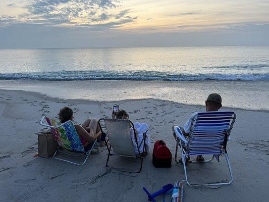 Monday sunrise with friends