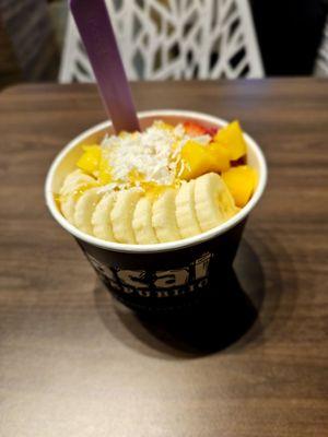 Tropical Acai bowl.