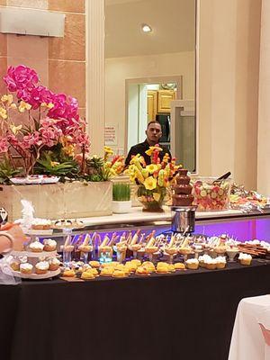 Dessert table