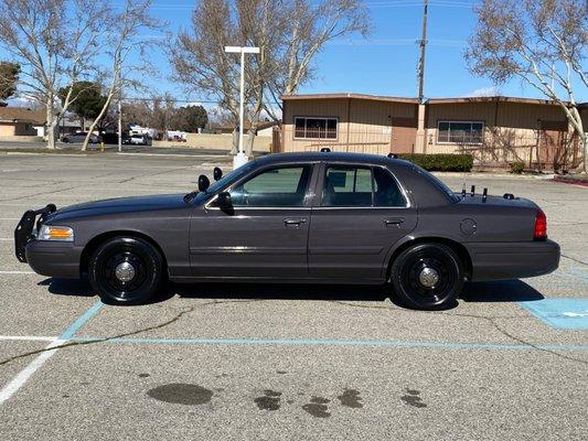 2011 Crown Victoria Police Interceptor.